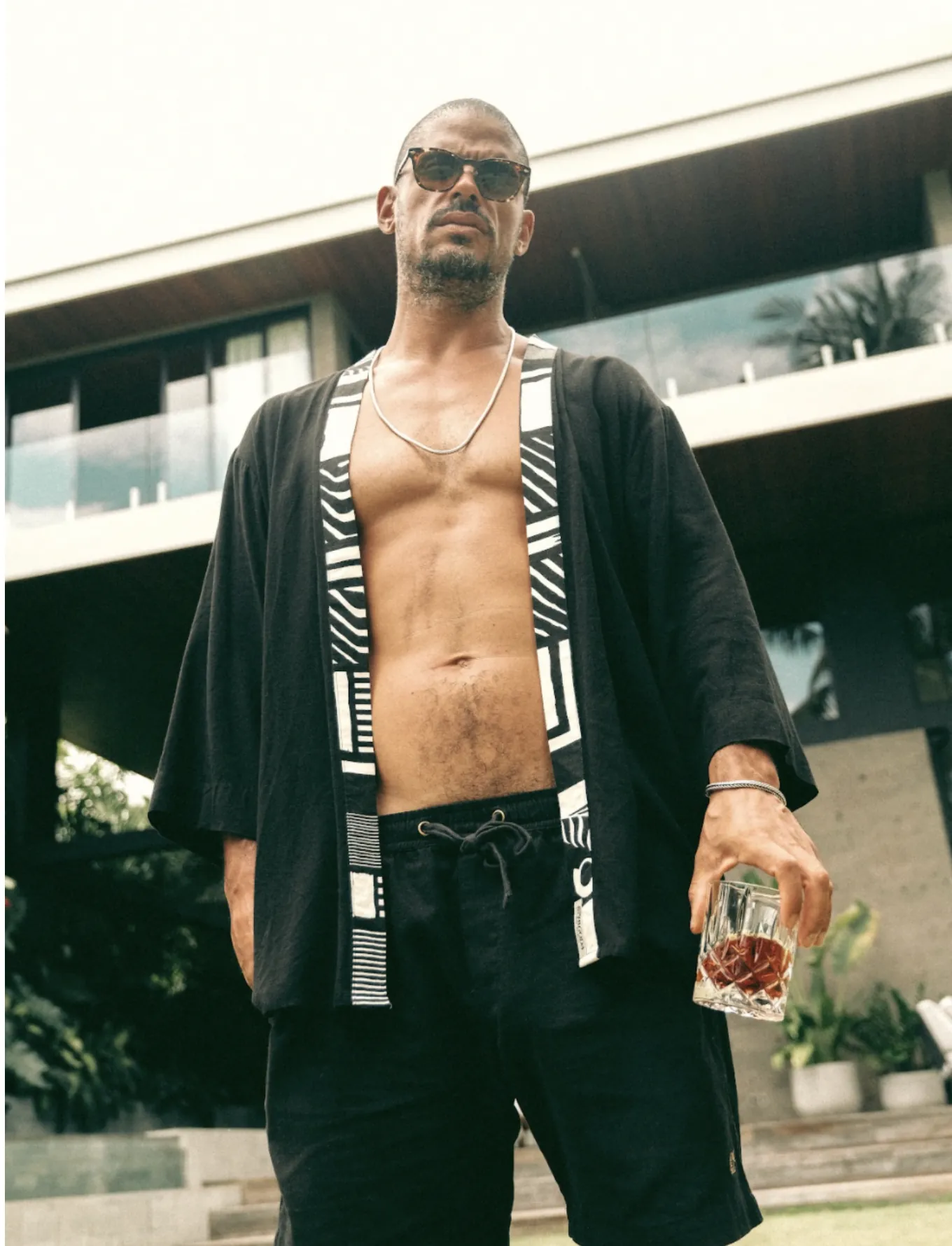 The OG Noir Caftan + Secret Pocket