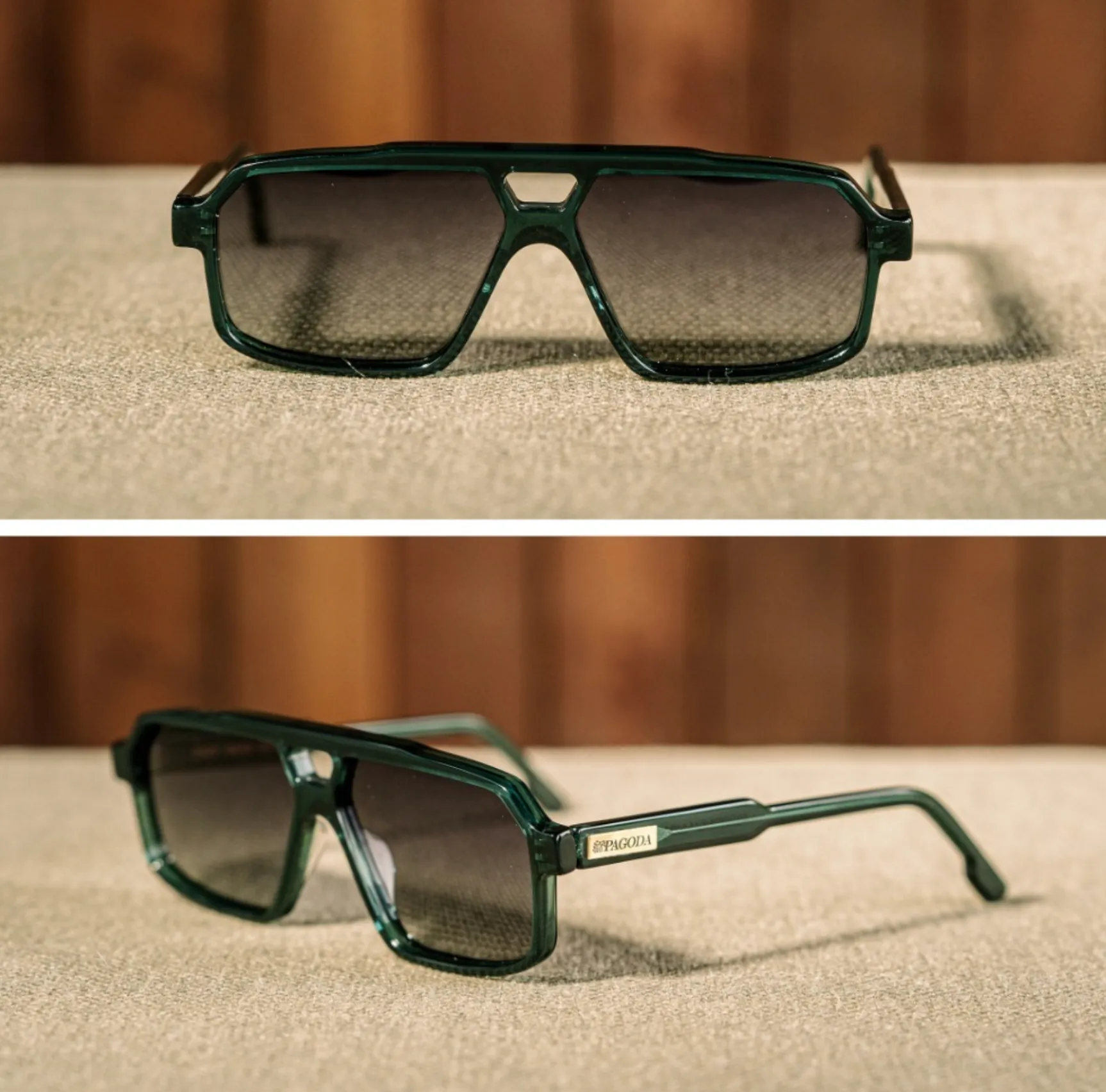 OG22 Deep teal, gradient lens