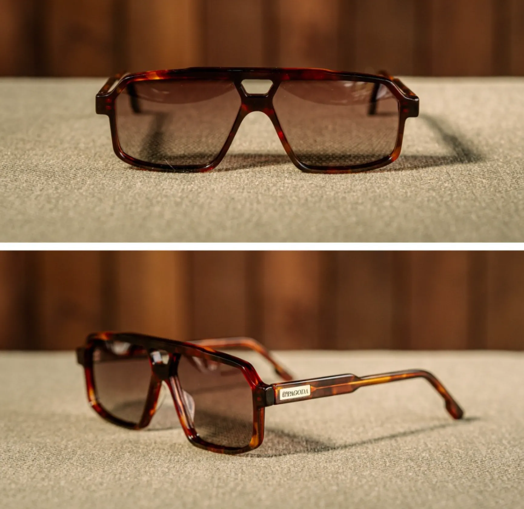 OG22 Dark tortoise, gradient lens