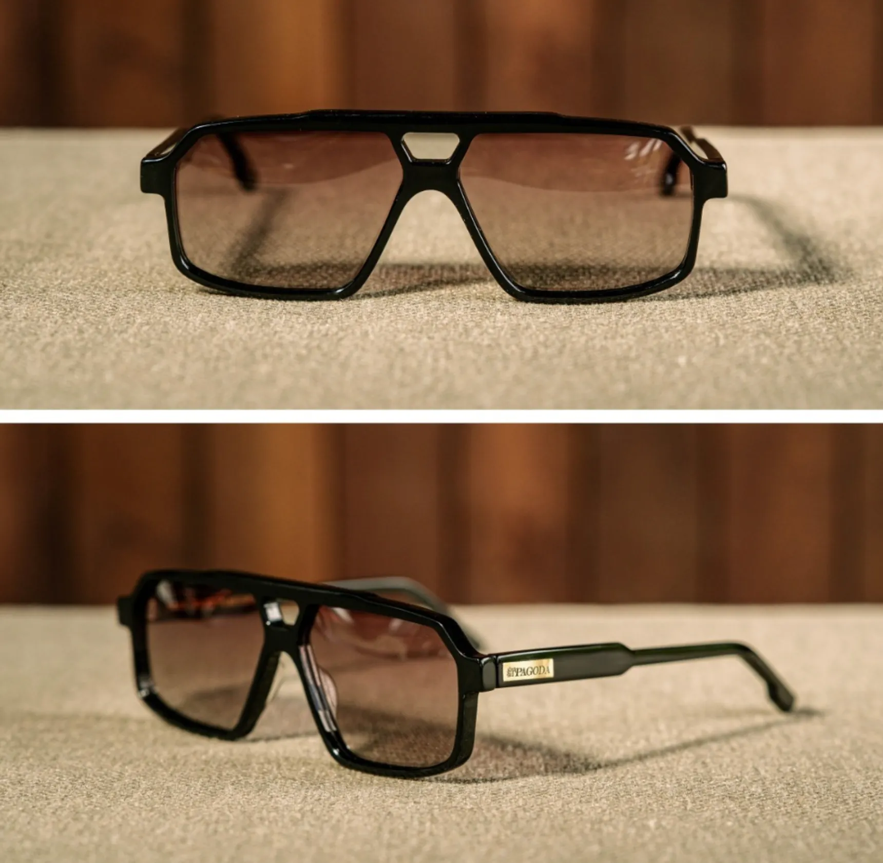 OG22 Black, gradient lens