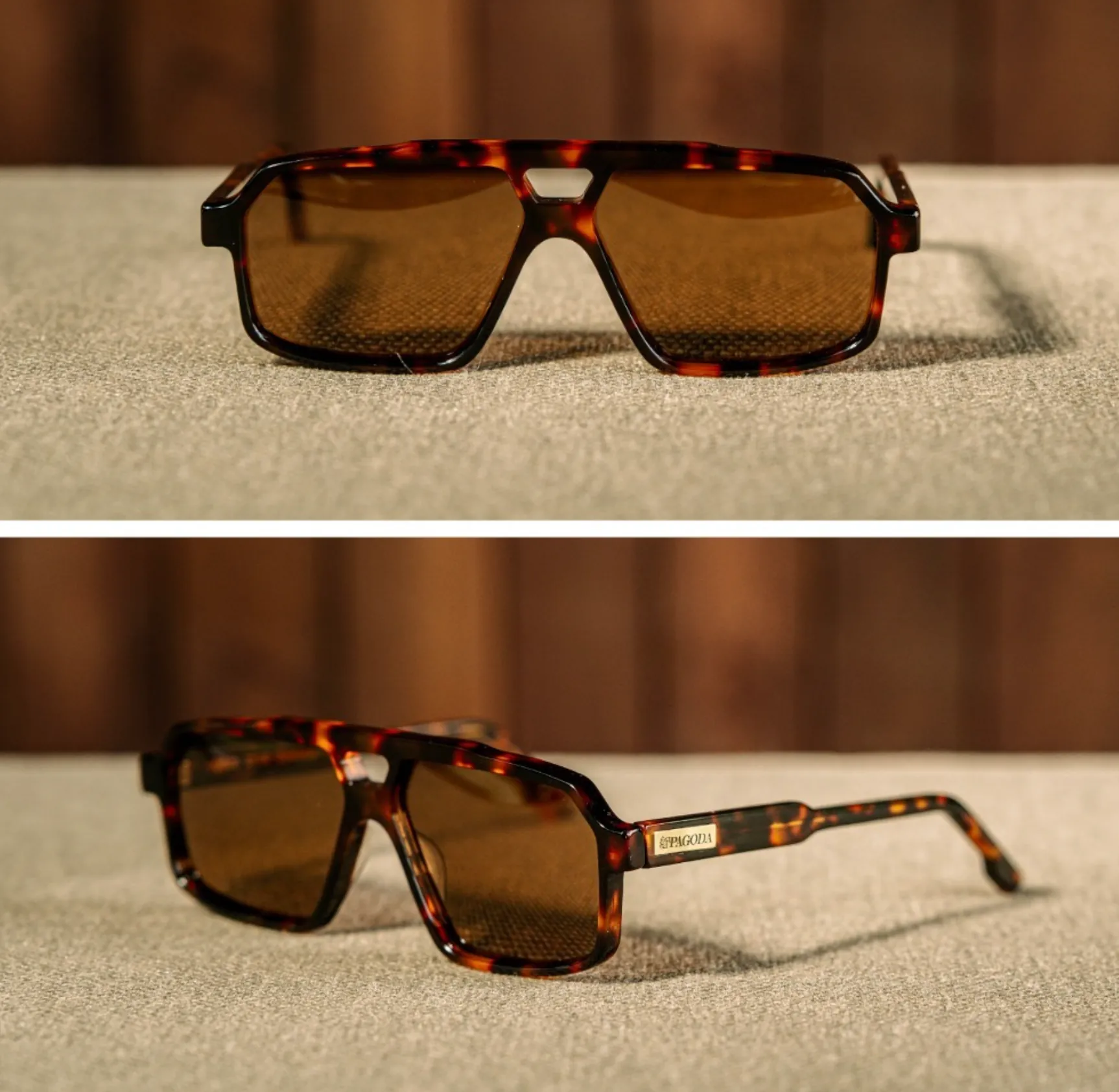 OG22 Dark tortoise, brown lens